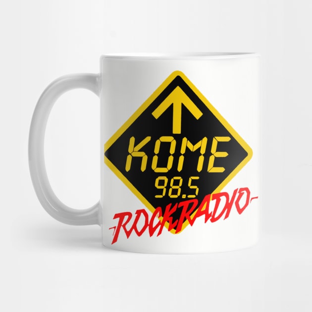 KOME 98.5 Rock Radio by RetroZest